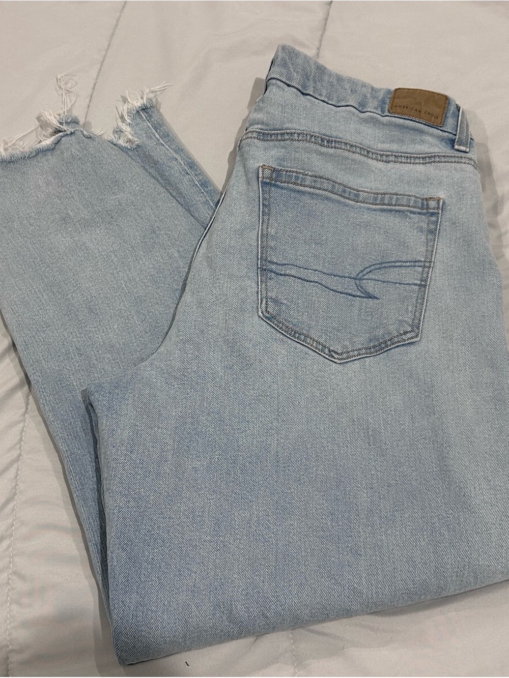 American Eagle, curvy mom jeans Light Blue size 10 short